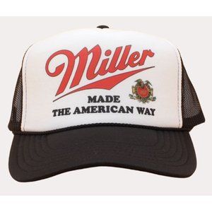 Miller Trucker Hat, Miller Beer, Miller Lite, Miller High Life, Miller B…
